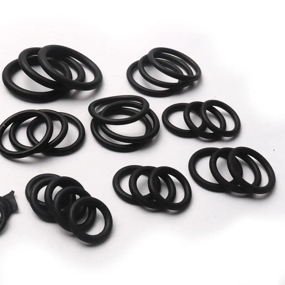 Универсальные 50 шт./компл. черные износостойкие автомобильные метрические