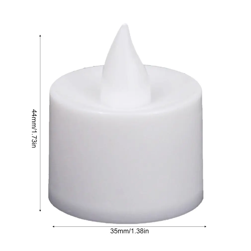 

24Pcs Flameless LED Tea Light Tea Candles Wedding Light Romantic Candles Battery Operated Light For Party Wedding Decoration