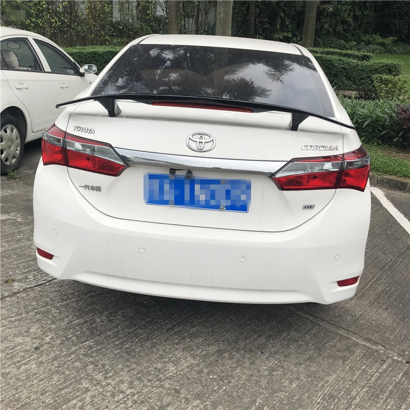 Спойлер для Corolla 2014 2018 Toyota TF высококачественный спойлер из абс материала