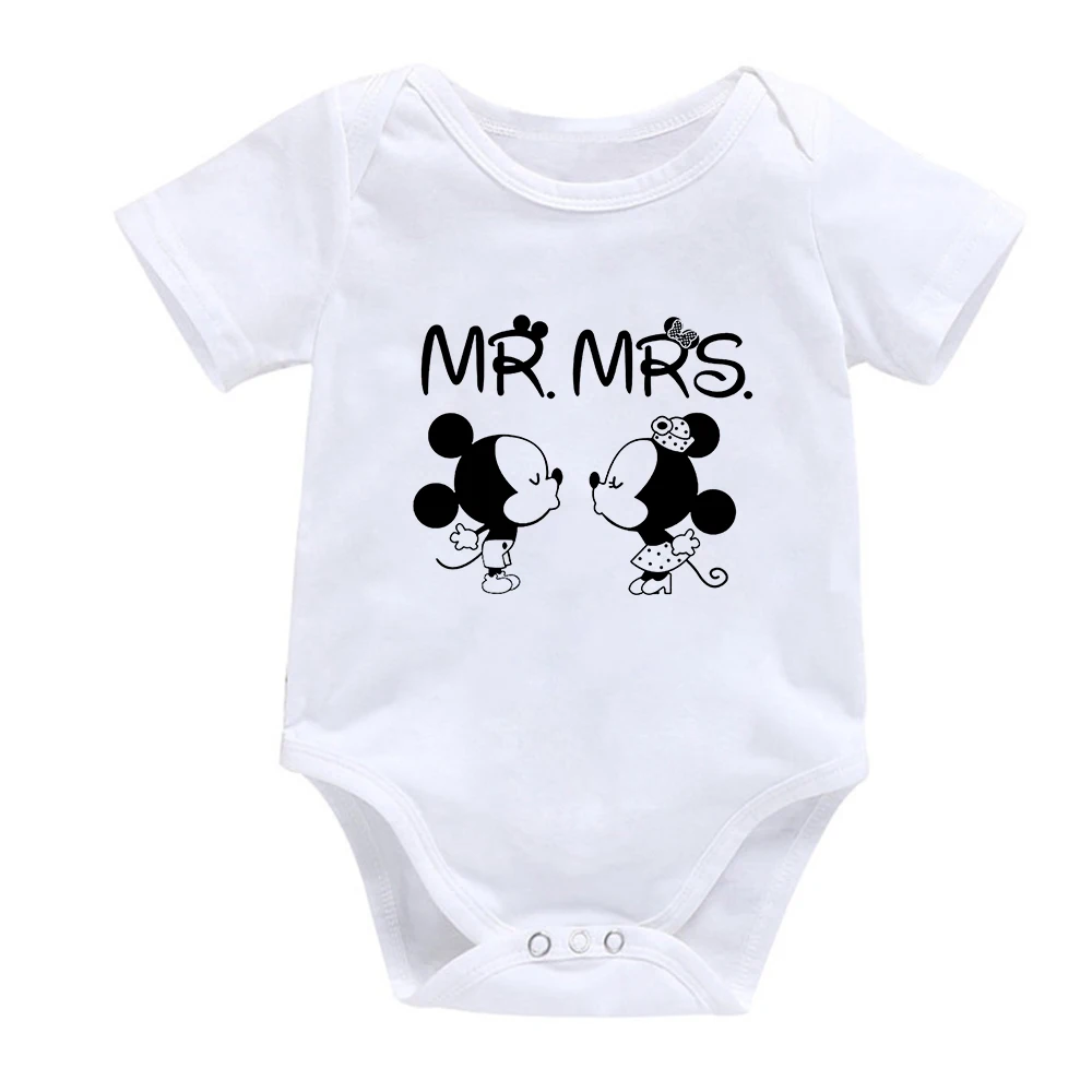

Mickey Mouse Korean Baby Jumpsuit Spring And Summer Newborn Cotton Outing Romper Short-Sleeved Casual Boy Clothes Girl Bodysuit