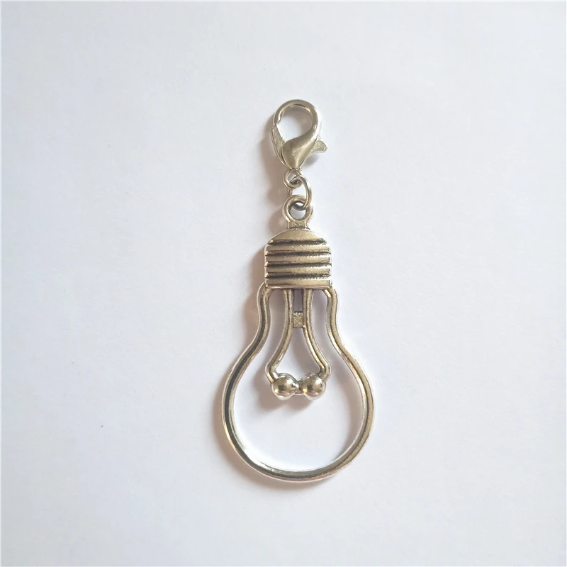 2 шт. антикварная серебряная лампа подвесная подвеска зажим кошелек светильник