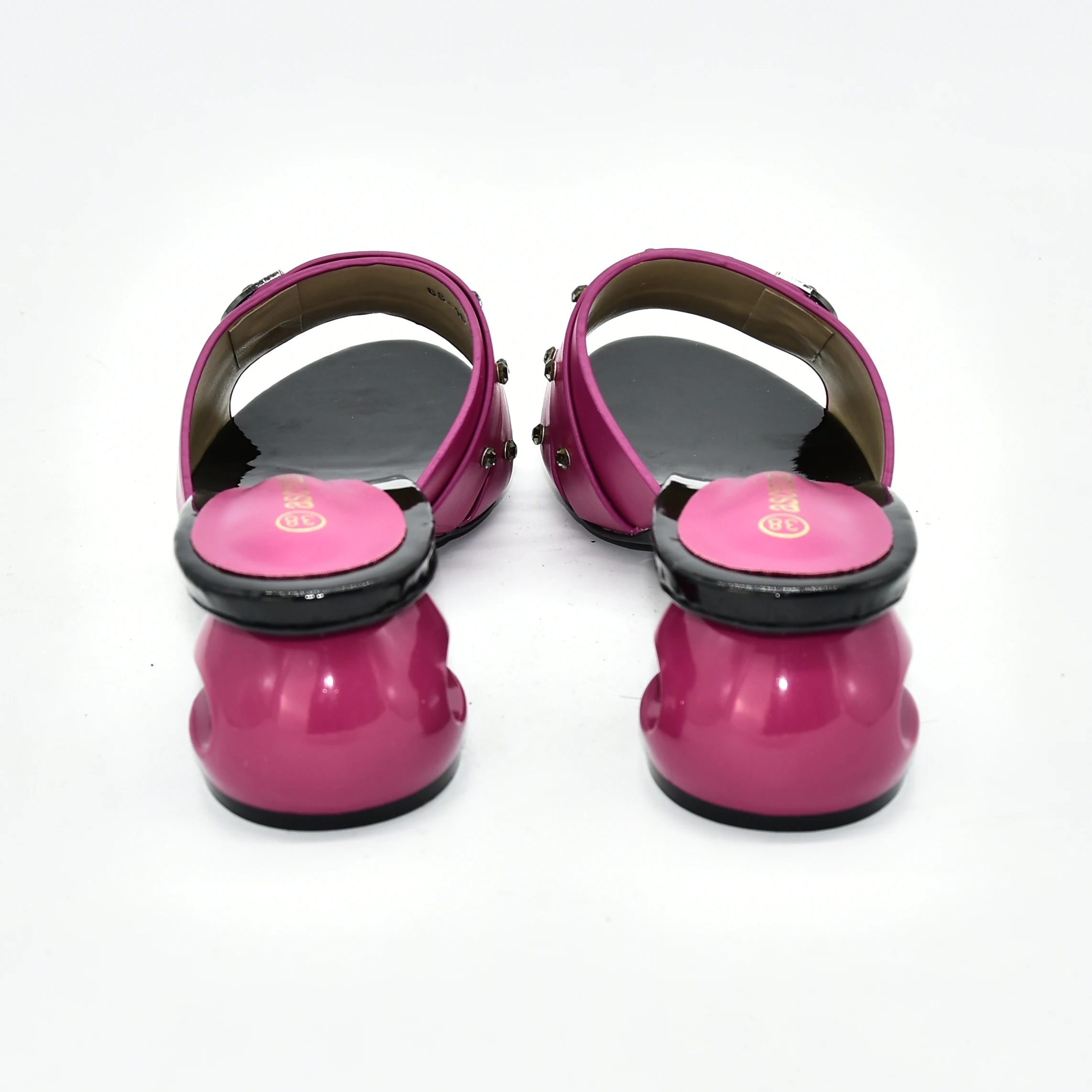 Женские свадебные туфли цвета фуксии итальянский стиль высокое качество 88-16 |