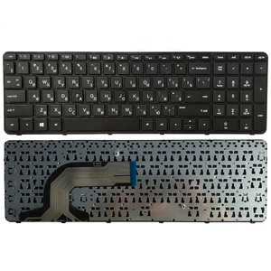 Русская клавиатура для HP Pavilion 15-f000 15-g000 15-h000 15-r000 15-F 15-G 15-H PK1314D2A05 V140502AS1 RU, черная, с рамкой