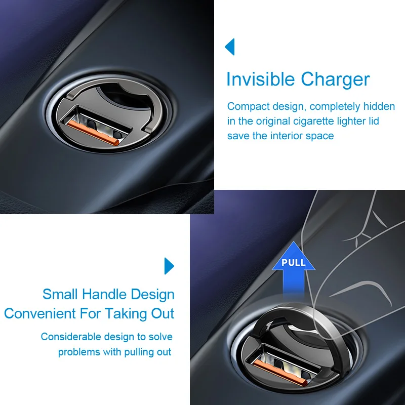 baseus car charger type c quick charge 4 0 3 0 for iphone huawei xiaomi samsung pd 3 0 fast charging usb phone mini charger free global shipping