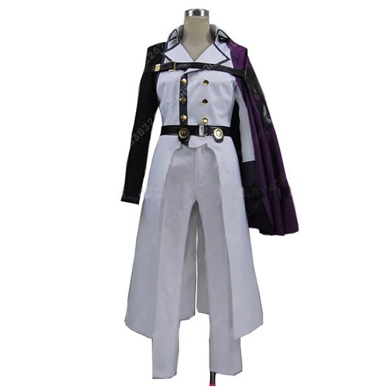 2017 Seraph of the end Crowley Eusford uniform cosplay costume Full Set