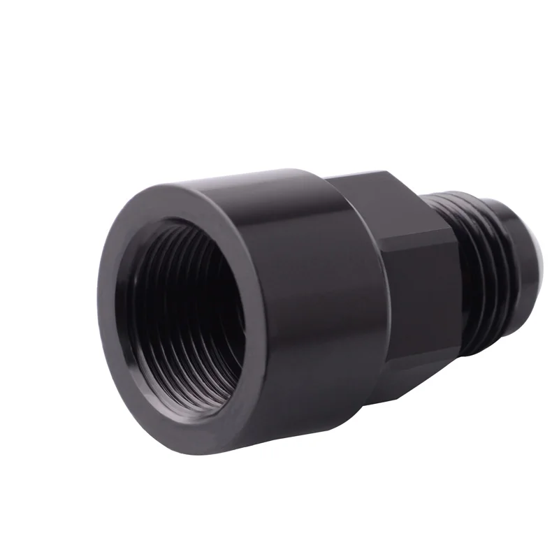 SPEEDWOW High Quality Aluminum Spiral -6 AN Male to 3/8" Quick Disconnect Connect Connector Fitting Oil Fuel |