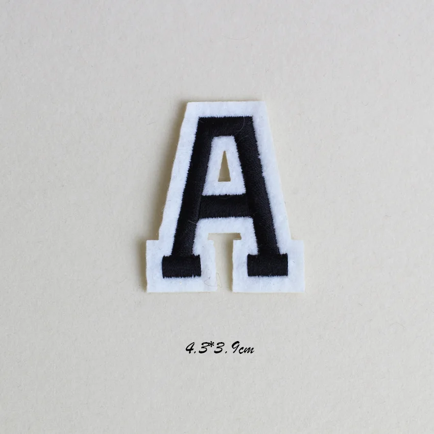 Вышивка GUGUTREE нашивки с буквами алфавитом значки аппликация для одежды|Заплатки| |