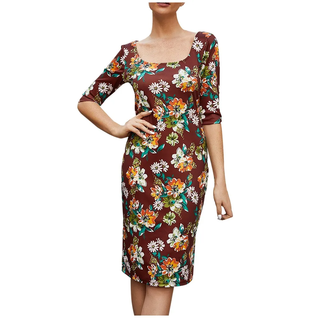 Вы точно не нажимаете сюда и смотрите? Женское модное облегающее платье с круглым