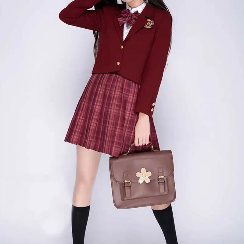

A-line High Waist School Girl 2021 Short Skirt Jk Skirts Uniform Plaid Skirt Purple Sky Blue Gothic Summer Suit Clothes