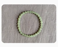 natural healing gem green canadian nephrite jades stone beads bracelets for women and men strand meditation jewelry string