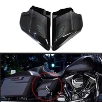 black left right side cover panels for harley touring electra street glide 2009 2018