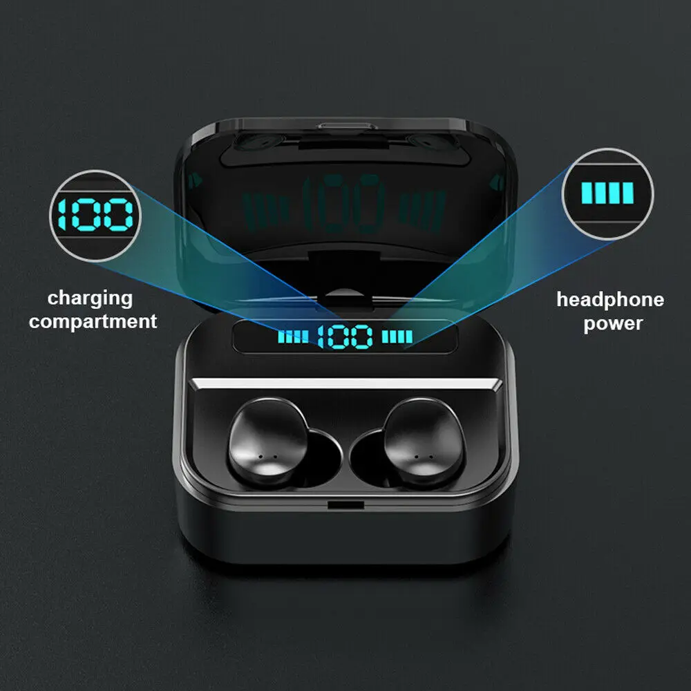2200 мАч X7 tws беспроводные наушники Bluetooth 5,0 наушники шумоподавление Hifi настоящие стерео сенсорные наушники игровая гарнитура для xiaomi