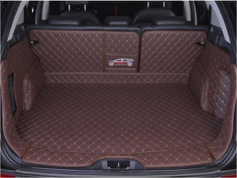 Роскошный полноразмерный коврик для багажника подкладка груза защитный коврики