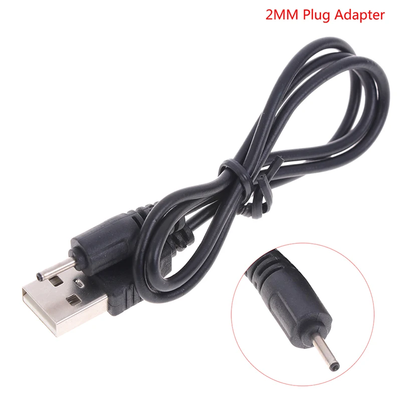 

1pc Charging Cable For Nokia 2.0mm Plug Adapter USB Charger Cable Cord For Nokia CA-100C Small Pin Phone