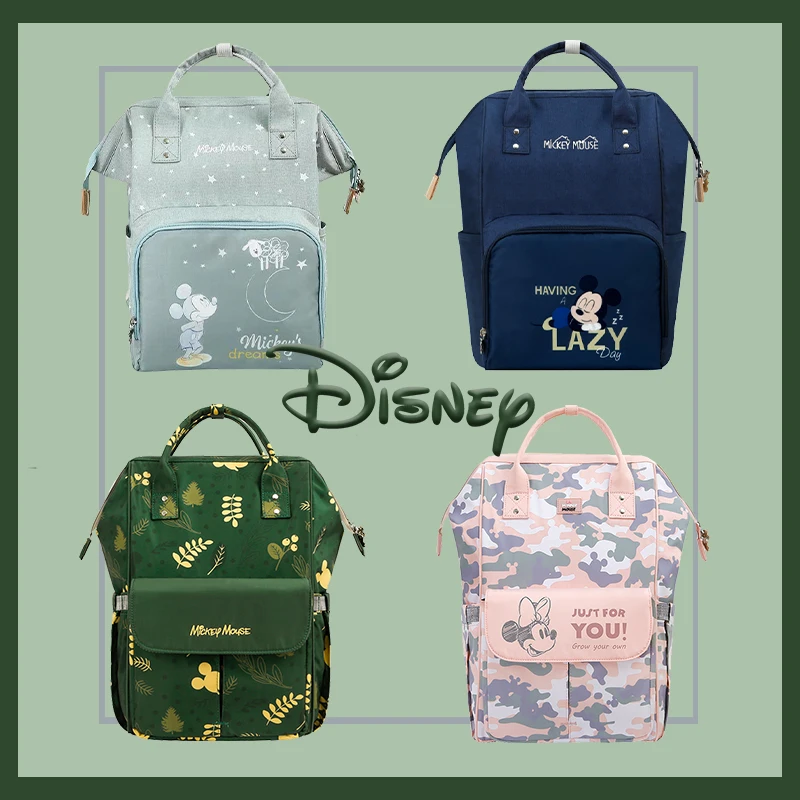 Disney USB сумка для подгузников Рюкзак Детские сумки мамы Мумия беременных