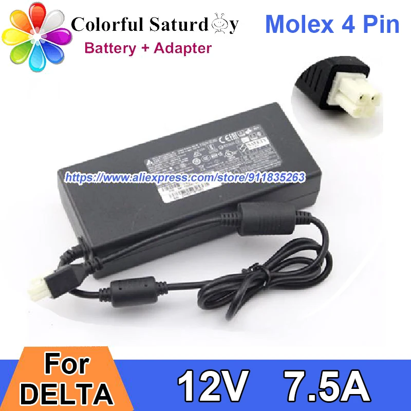 

DELTA ADP-90GR B Power Adapter 12V 7.5A For CISCO ISR4221/K9 4221 Laptop Charger Power Supply PWR-4220-AC