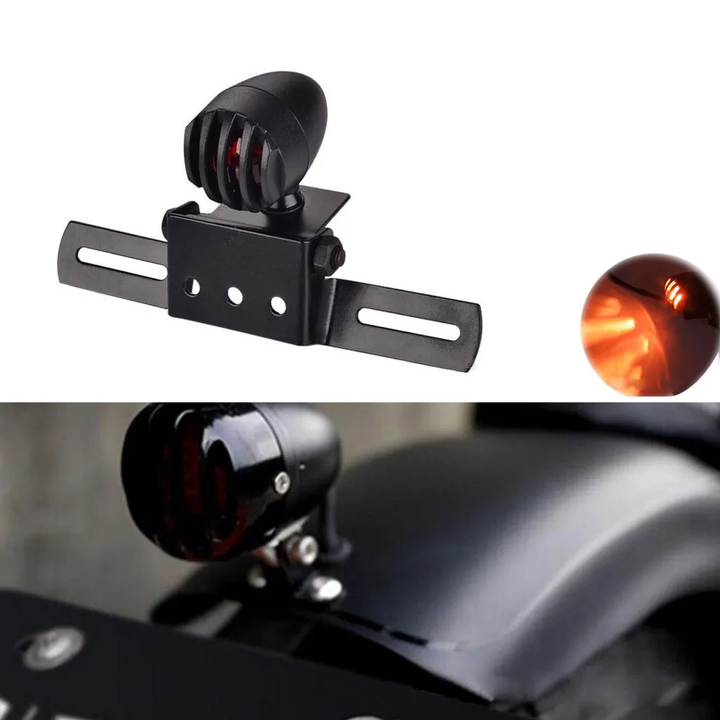 Мотоцикл поворотник светодиодный тормозной сигнал держатель номерного знака