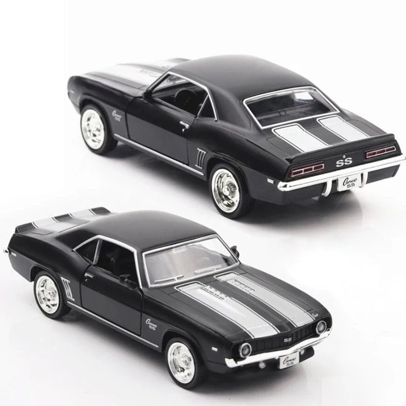 13 4 см 1/36 Металл 1969 Спортивный Сплав Классический литье под давлением Chevrolet Camaro