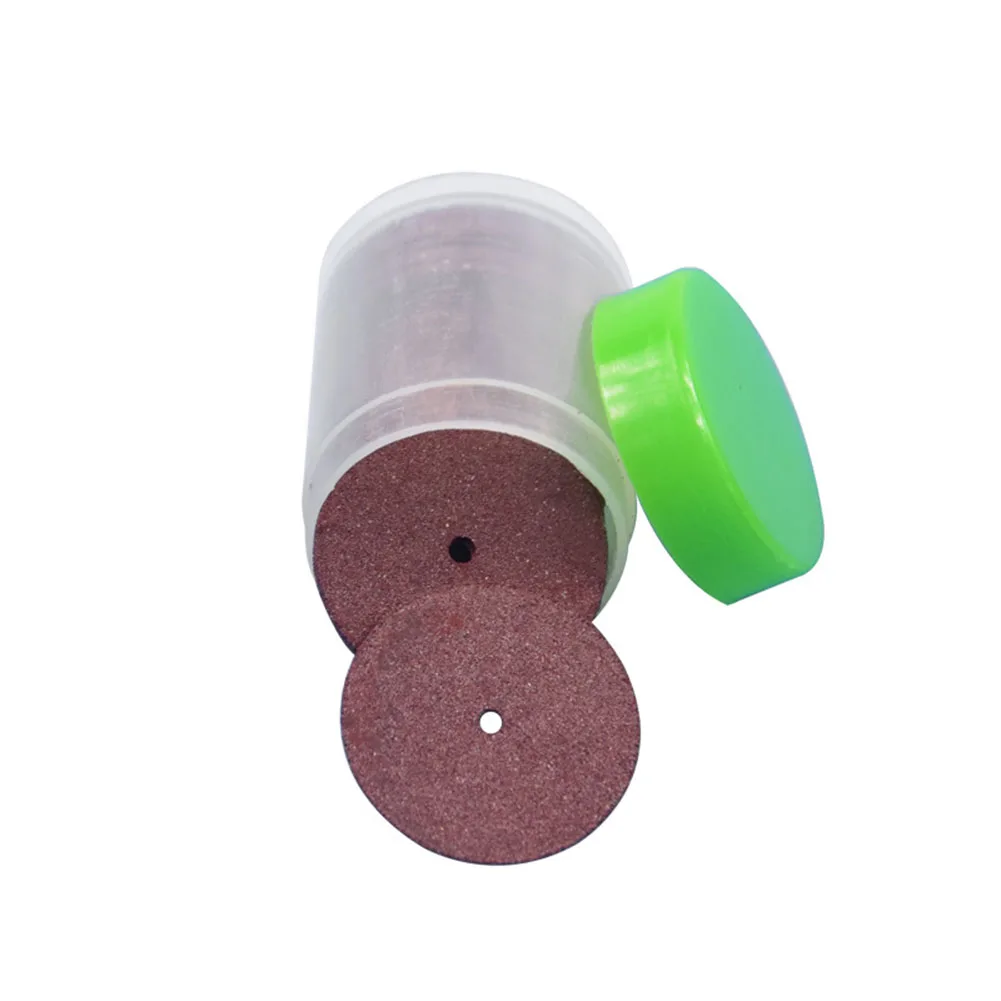 

30Pcs Resin Rotating Cutting Disc Mandrel Set Art Tool Mini Trim 25MM For Metal Alloy Plastic Fiberglass And Wood