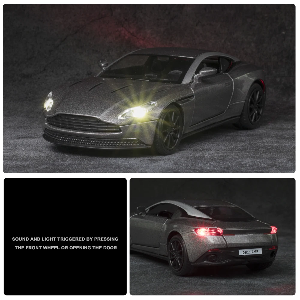 Новинка 1/32 металлическая модель автомобиля Астон Мартин DB11 AMR | Игрушки и хобби