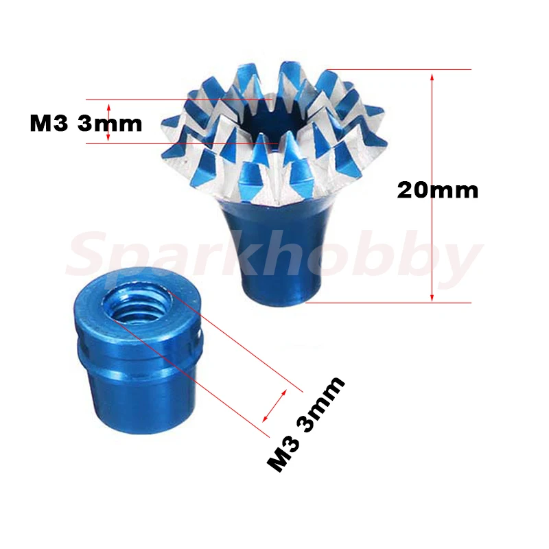 2 шт m3 3 мм 3d коромысло противоск