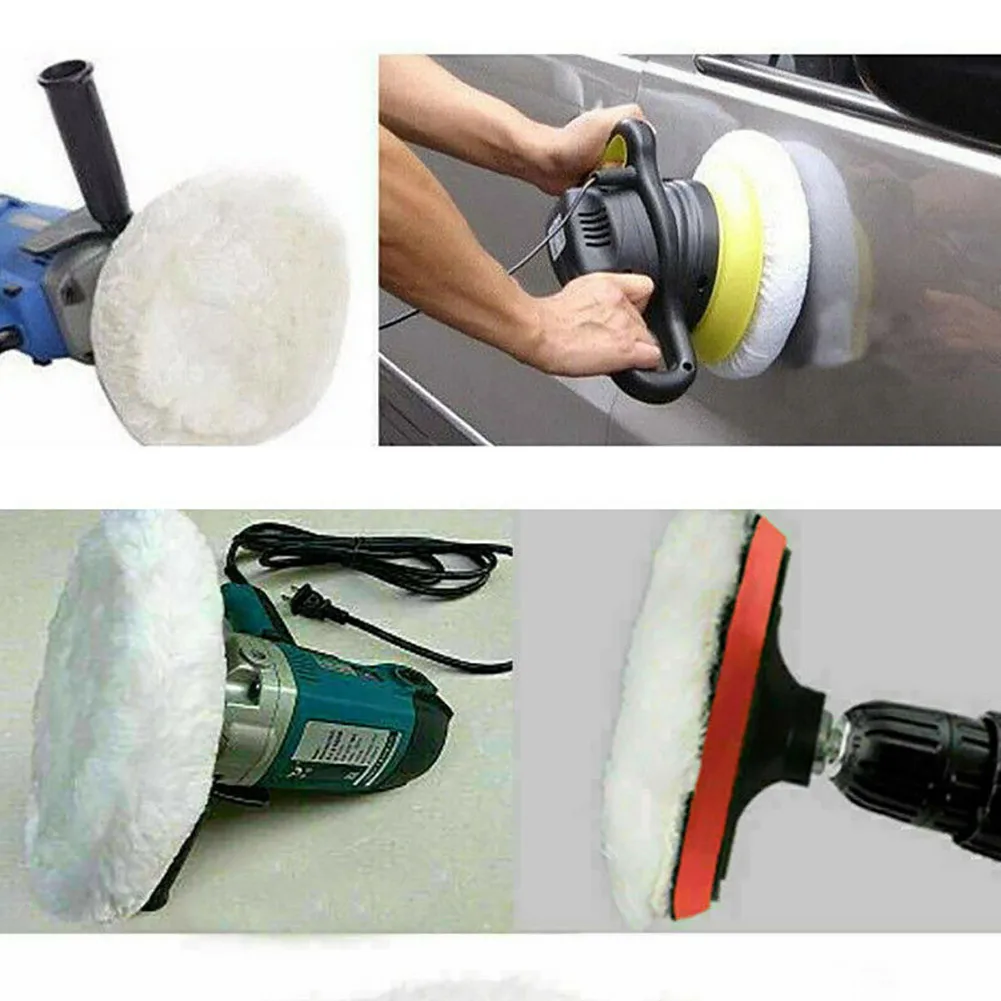 

Reusable Polishing Pad Soft Washable 10Pcs/kit Accessories Car Polisher