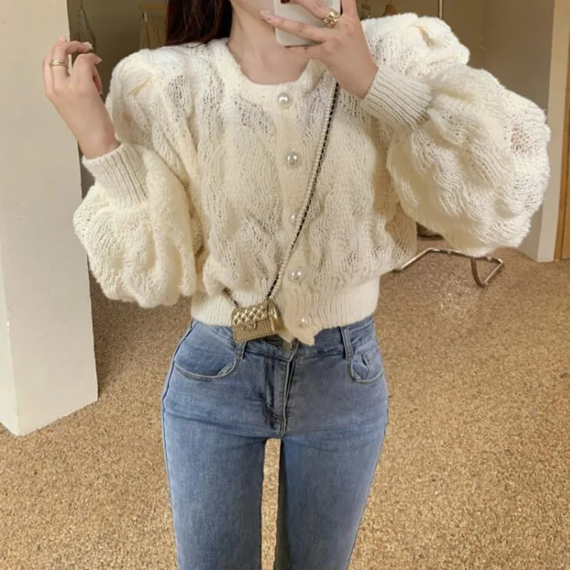 

ZAWFL кардиган свитера для женщин Элегантная Дамская вязка в Корейском стиле аксессуары для девушек Универсальная мягкая женская одежда для ...