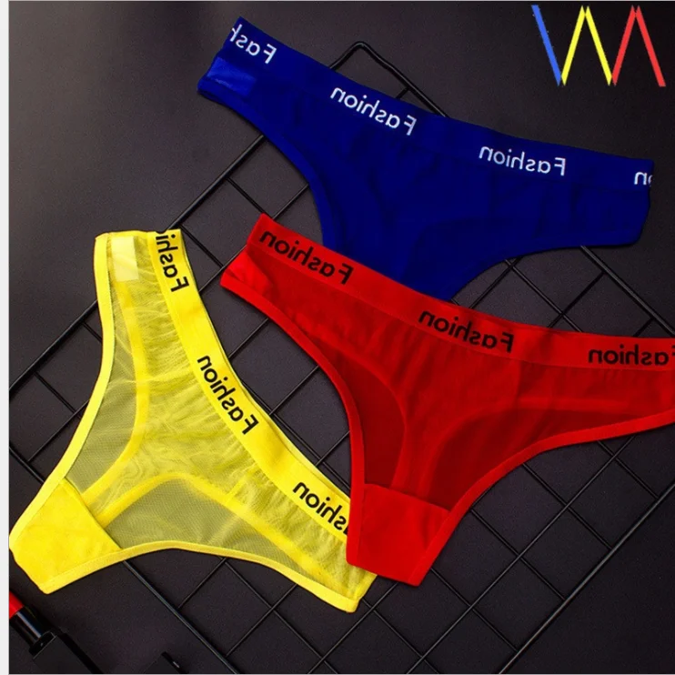 Новинка в спортивном стиле Пикантные прозрачные пикантные сетчатые хлопковое