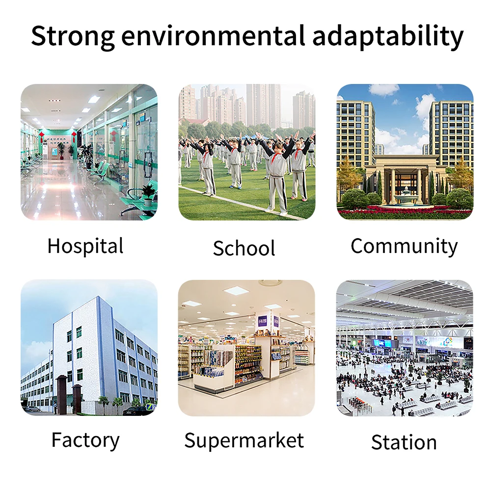 

Temperature sensor infrared termometer digital infrarojo Automatic temperature measurement alarm and 1000L disinfection machine