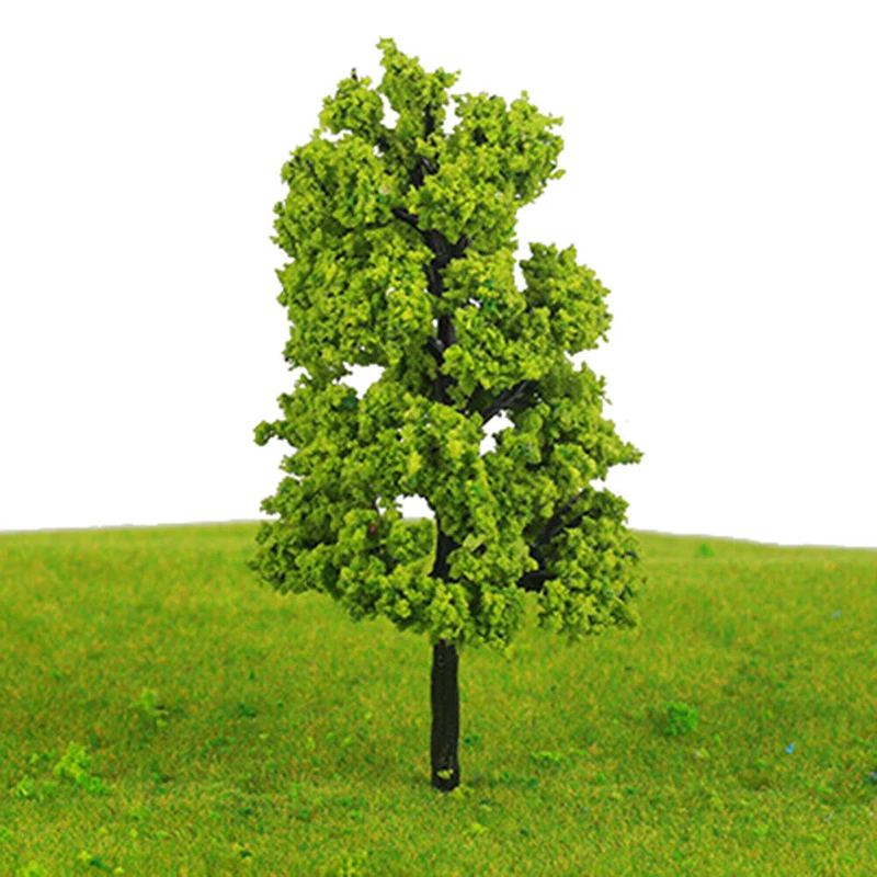 

Train Model Trees Railway 10pcs Architectural Plastic Diorama Supplies