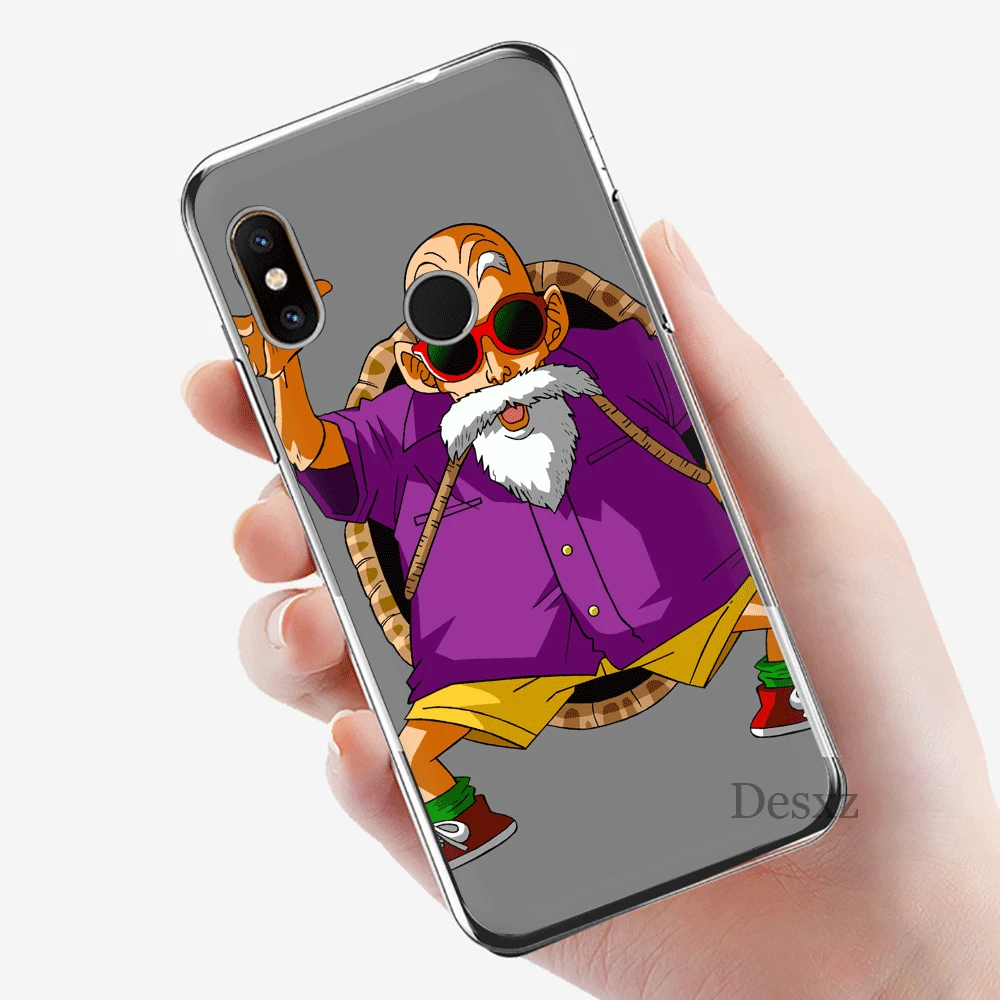 Mobile Phone Case for Xiaomi mi 6 8 A2 Lite A1 5X 6X F1 9 9SE SE MAX 3 A3 CC9 CC9E 9T Mix 2S Cover Master Roshi | Мобильные телефоны
