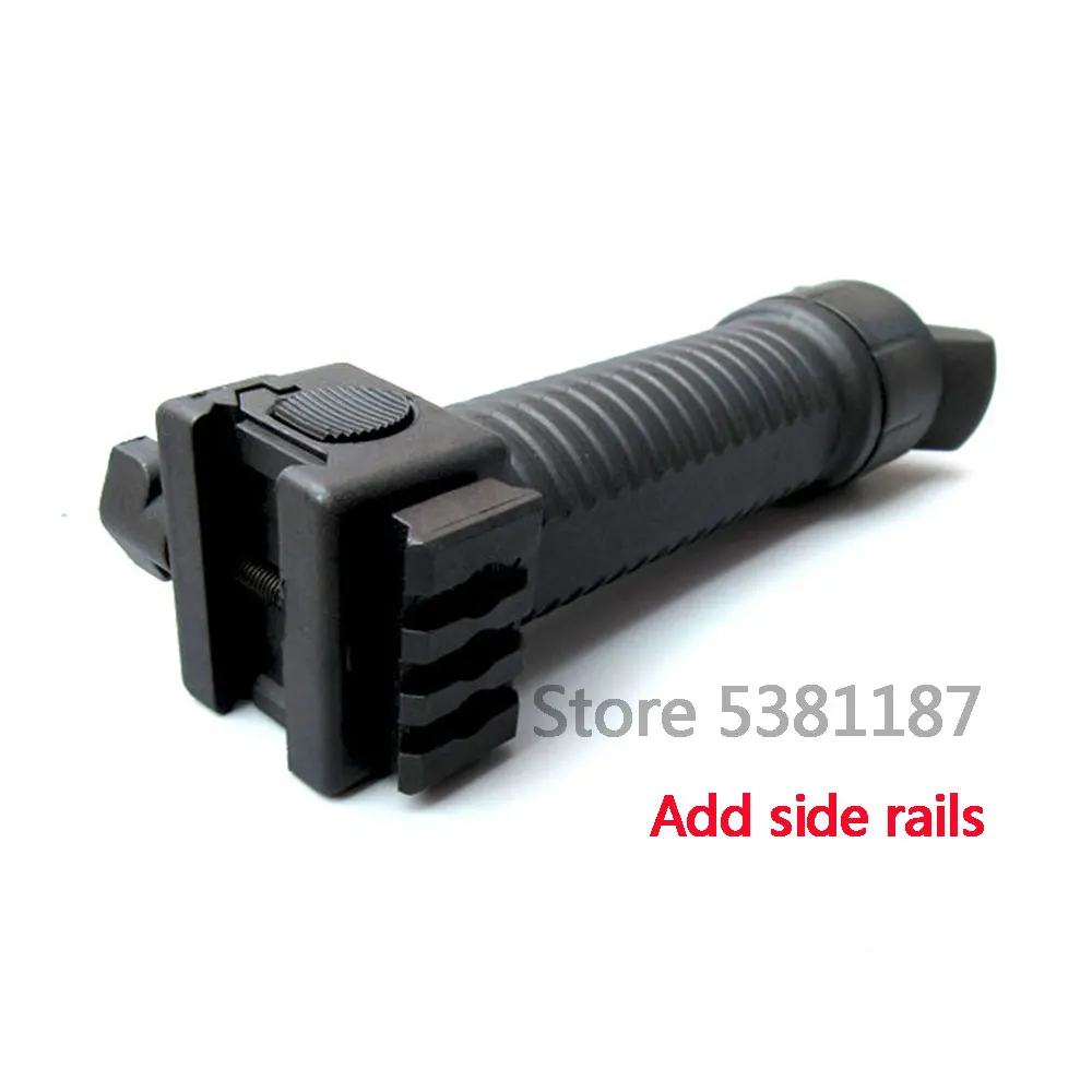 TOtrait Новый тактический нейлоновая ручка Вертикальная Foregrip сошки Picattinny планка
