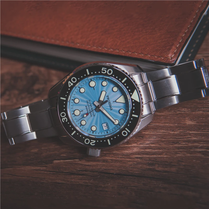 

Proxima SDBX001 NH35 Ceramic Bezel Automatic Watches For Men Mechanical Stainless Steel 300M Diver Wristwatch Men's Hand Clock