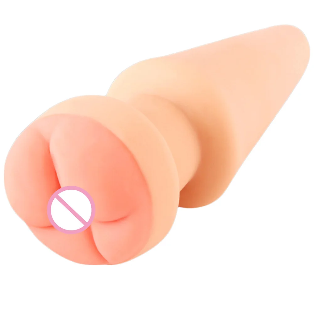 Силиконовый фаллоимитатор больших размеров Анальная пробка бусины Массаж