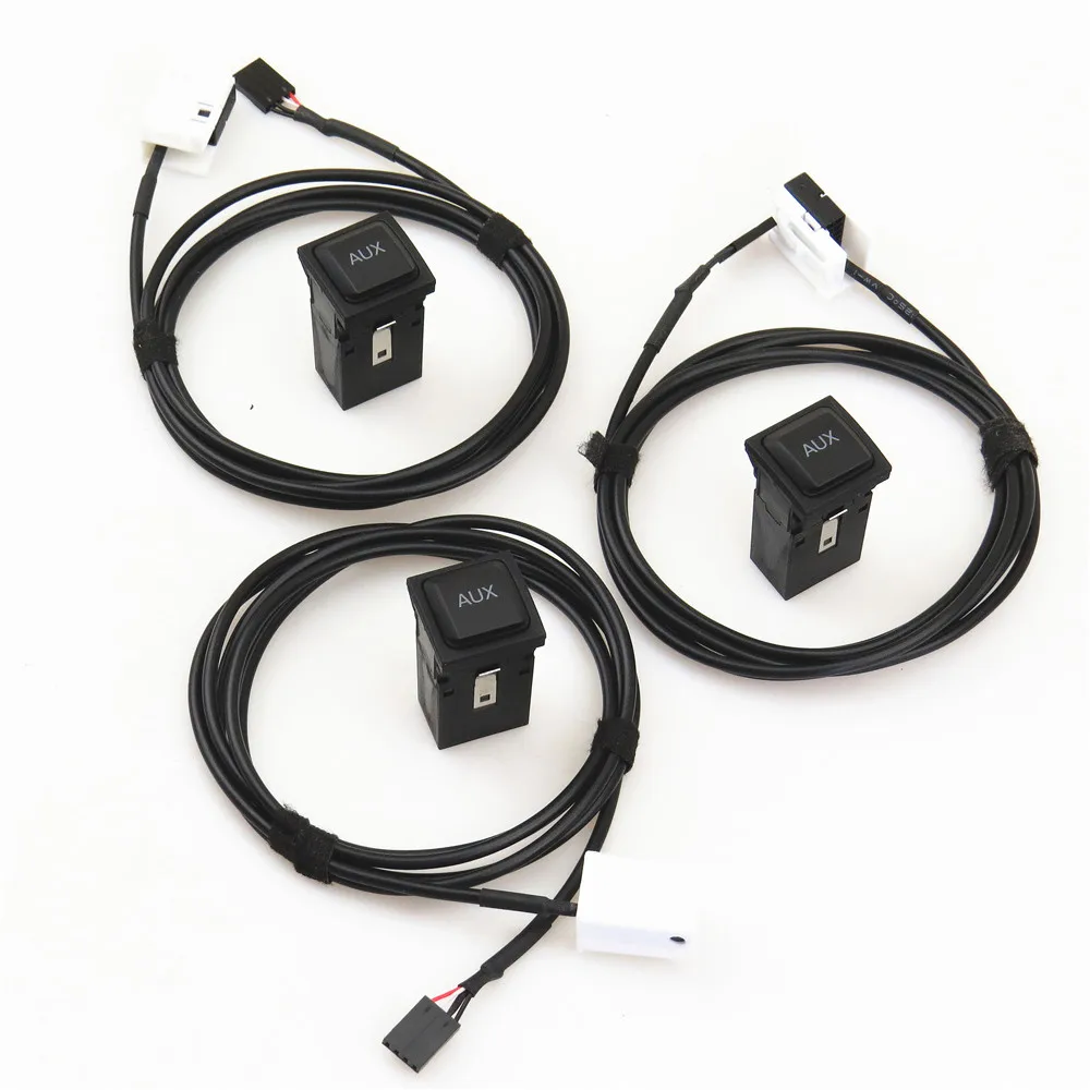 Набор кабелей для подключения AUX и аудиоразъема для Golf MK5 6 Scirocco 5KD 035 724.