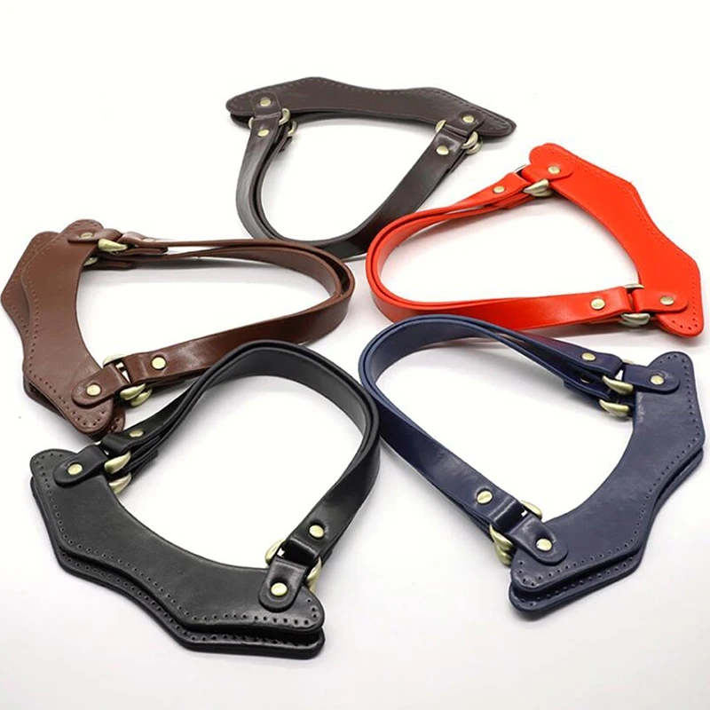 

Leather Handles Durable Shoulder Bag Detachable Belt Women Handle Strap DIY Handmade Straps For Shoulder Bags Handbag Strap