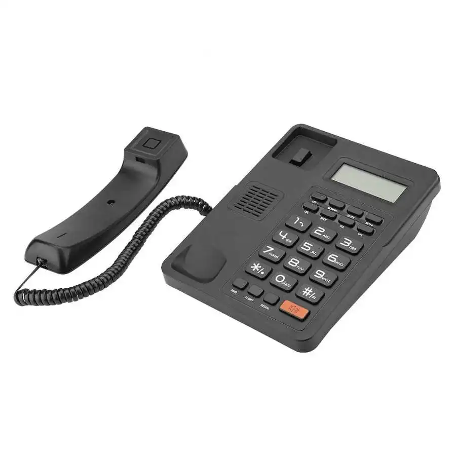 Настольный проводной стационарный телефон с большим экраном | Компьютеры и офис