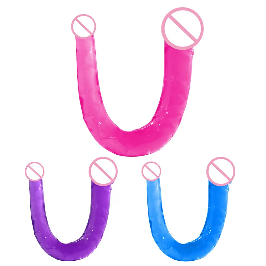 реалистичный дилдо двойной фаллоимитатор секс игрушки для женщин резиновый