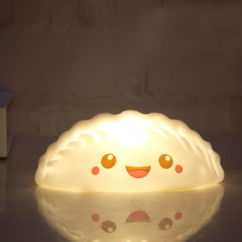 Smiley Clouds Dumpling маленький Ночной светильник домашняя ночная рубашка для спальни
