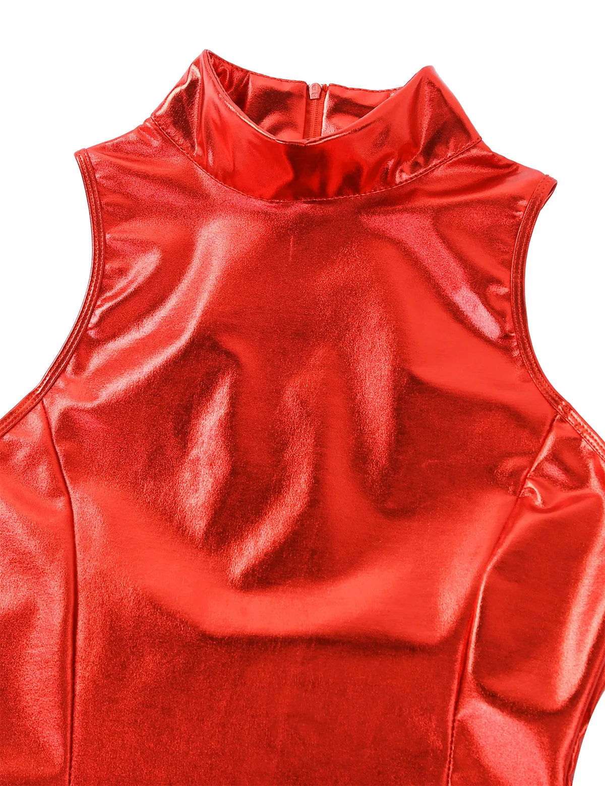 Женский цельный купальник монокини однотонный на молнии с эффектом ластовицы