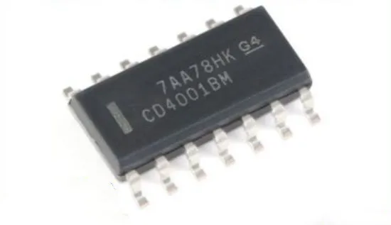 

CD4001BCM Quad NOR Gate SO14