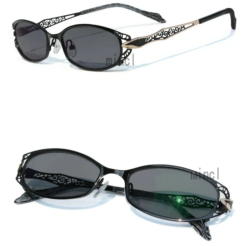 2019 модные квадратные Двойной фокус прогрессивные фотохромные очки для чтения