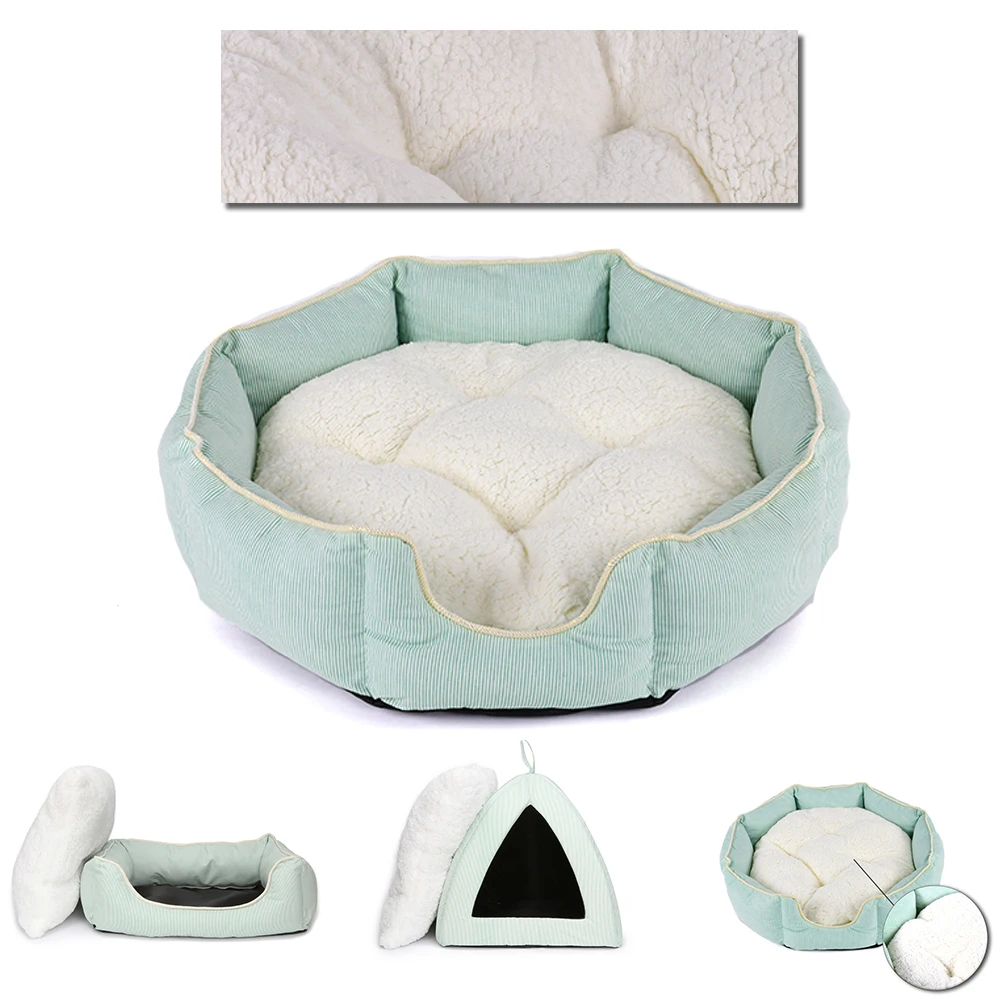 Большая большая кровать для хот-догов больших средних и мелких собак хлопковая