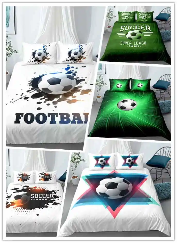 Комплект постельного белья из микрофибры с 3d цифровым принтом 100%|Комплекты