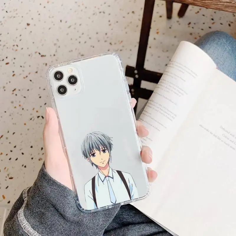 

Fruits Basket Japan anime Phone Case Transparent soft For iphone 5 5s 5c se 6 6s 7 8 11 12 plus mini x xs xr pro max