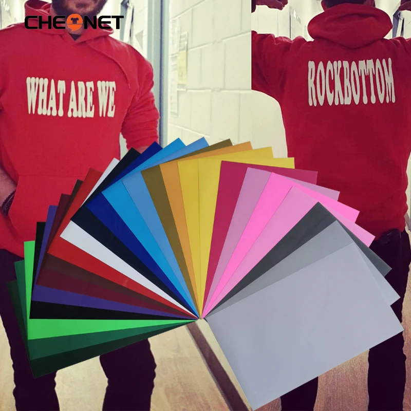 

1 Roll 12"x5'/30cmx152cm Super Elastic PU Heat Transfer Vinyl Iron On DIY