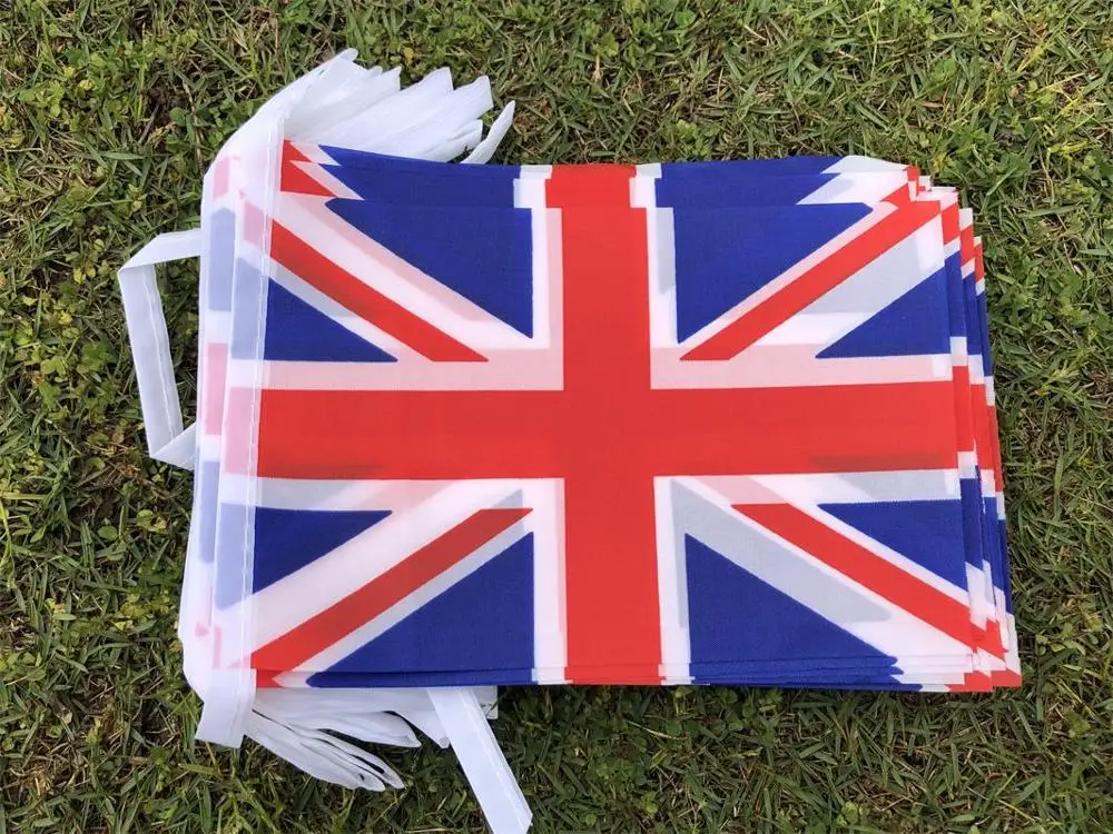 Британский флаг развевающийся британская бантика украшение британского флага