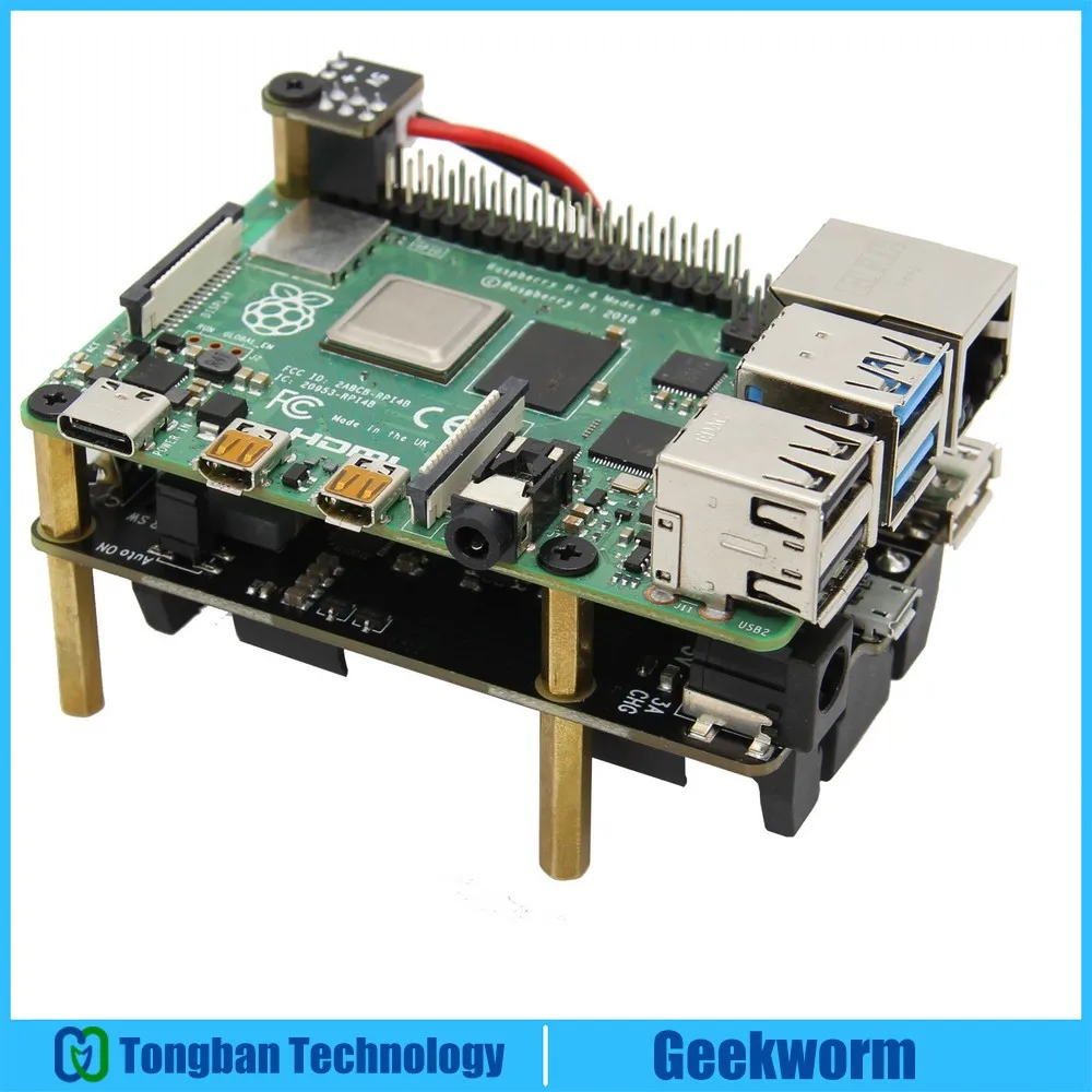 Raspberry Pi 4 Model B X705 макс. мощность 5 1 в 8 А плата расширения на выходе 18650 поддержка 4B/3B