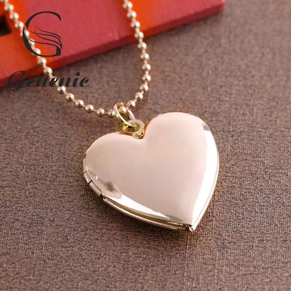 1 шт. подвеска в форме сердца для фоторамки кулон для ожерелья романтическа...