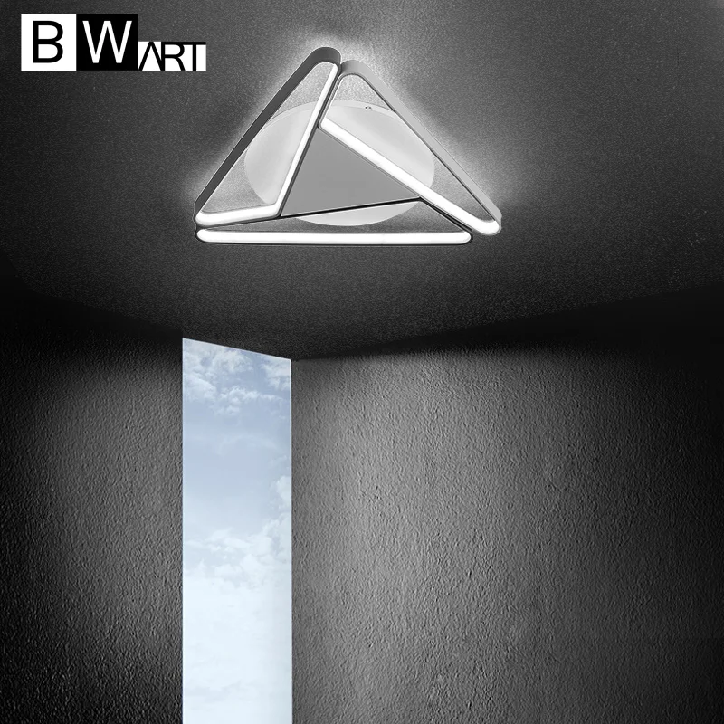 Современная потолочная светодиодная люстра декоративный светильник черного и